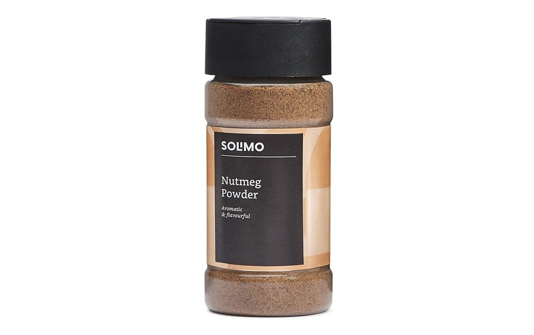 Solimo Nutmeg Powder    Plastic Jar  50 grams